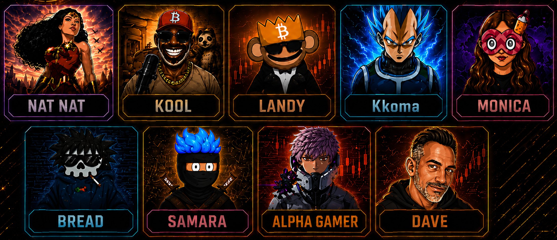 The ATC War Room — Nat Nat, Kool, Landy, Kkoma, Monica, Bread, Samara, Alpha Gamer and Dave
